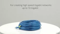 Outlet ❤️ Australia Only - Antsig 30m CAT6 RJ45 Ethernet Cable Blue 😍 -Antsig Sales Store 032a197b8ad54f69bde84e7647c12675
