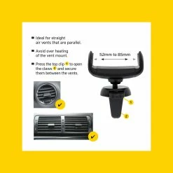 Cheapest 🌟 Antsig Vent Mount Black - To Australia 🎁 -Antsig Sales Store 038932f748cf4a299cba903151c49b18