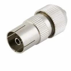 Best Pirce 🌟 Antsig 75 OHM Metal Line TV Socket Metallic - To Australia 💯