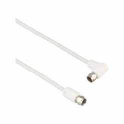 Outlet 🔔 Australia Only - Antsig 2m White Right Angle F Type Male Antenna Cable Accessory 🔔