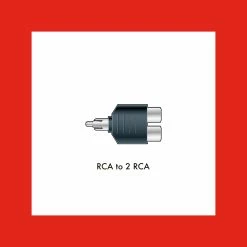 Best Sale 🛒 Antsig RCA Plug To RCA Socket Adaptor Black - To Australia 🔥 -Antsig Sales Store 3063cca65d8b4cf982048f6b0e43a383