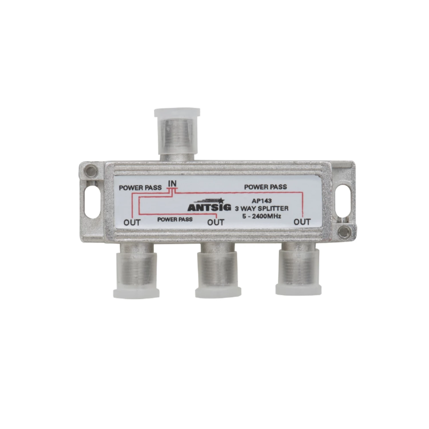 Discount ๐ Australia Only - Antsig 3 Way Splitter Metallic ๐ฅ 1 Discount ๐ Australia Only - Antsig 3 Way Splitter Metallic ๐ฅ