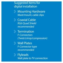 Best Sale 👏 Australia Only - Antsig Metro Fringe Digital Outdoor Antenna Grey And Blue 🎁 -Antsig Sales Store 6e013798c6f94e779f13ef84142f6483