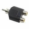 Best Sale 🛒 Antsig RCA Plug To RCA Socket Adaptor Black - To Australia 🔥