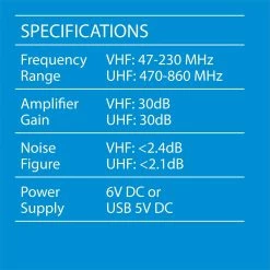 Top 10 ๐ Antsig Indoor Antenna Amplifier With Separate VHF/UHF Gain Control Black - To Australia ๐ 10 Top 10 ๐ Antsig Indoor Antenna Amplifier With Separate VHF/UHF Gain Control Black - To Australia ๐ -Antsig Sales Store 76d435330cff478999ba5d17de52f662