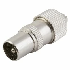 Budget ⌛ Australia Sale - Antsig 75 OHM Metal Line TV Plug Nickel 🔥