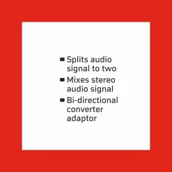 Brand new 🎁 Australia Only - Antsig 3.5mm Plug Dual RCA Audio Adaptor ✨ -Antsig Sales Store 796017cb88174c53baa964575effcf15