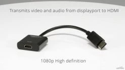 Discount 👍 Antsig Display Port To HDMI Adaptor Black - To Australia 💯 -Antsig Sales Store 83ed3ebe786c4c99ade8c520118b01ab