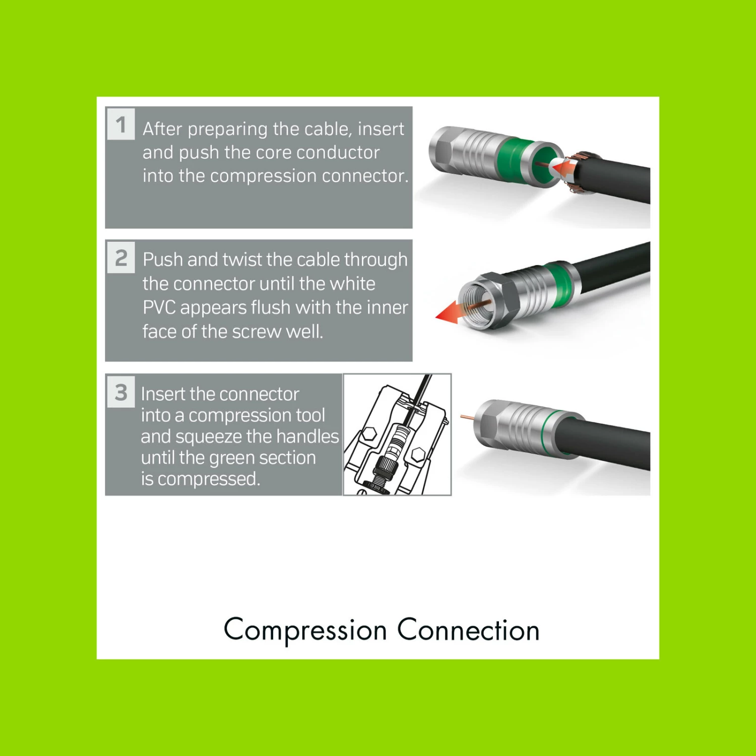 Hot Sale 🔔 Antsig Waterproof Compression Plug For RG6 Cable - To Australia 👏 6 Hot Sale 🔔 Antsig Waterproof Compression Plug For RG6 Cable - To Australia 👏 - Image 6