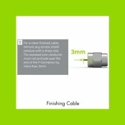 Best deal ❤️ Australia Sale - Antsig F59 Crimp Connector For RG6 Cable Heavy Gauge - 10 Pack ✨ -Antsig Sales Store a790e90f111b420eab2880852f3df175
