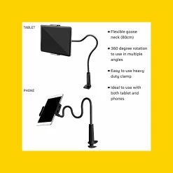 Cheap ๐งจ Australia Only - Antsig Phone And Tablet Holder With Heavy Duty Clamp And Flexible Arm ๐ 7 Cheap ๐งจ Australia Only - Antsig Phone And Tablet Holder With Heavy Duty Clamp And Flexible Arm ๐ -Antsig Sales Store ac54afeaec6d4e0690a3eb1e0701e103