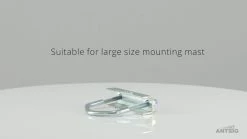 Flash Sale 🔥 Australia Sale - Antsig 8mm U-Bolt & V-Block Clamp Antenna Accessory Grey 🔔 -Antsig Sales Store b742396fc3894038bc3d5b32a40421ed