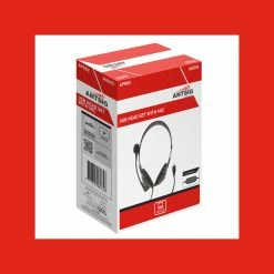 Flash Sale ⭐ Australia Only - Antsig USB Head Set With Mic Black 🧨 -Antsig Sales Store d0aaf61188d94561a33e16f646c097df