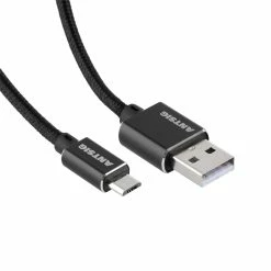 Flash Sale 👍 Antsig USB Type A To Micro B Charge And Sync Cable Black - To Australia ❤️