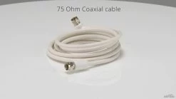 Outlet 🔔 Australia Only - Antsig 2m White Right Angle F Type Male Antenna Cable Accessory 🔔 -Antsig Sales Store fe327892b9414ebe9991dc04770844a0